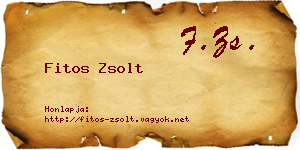 Fitos Zsolt névjegykártya